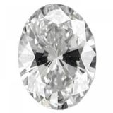 Diamant do šperku Oval 1ct D VVS1