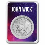 John Wick 1 Oz Silver Kontinentální mince TEP