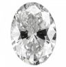 Diamant do šperku Oval 0,5ct D VVS2